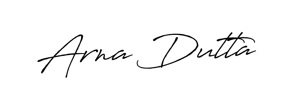 Best and Professional Signature Style for Arna Dutta. Antro_Vectra_Bolder Best Signature Style Collection. Arna Dutta signature style 7 images and pictures png