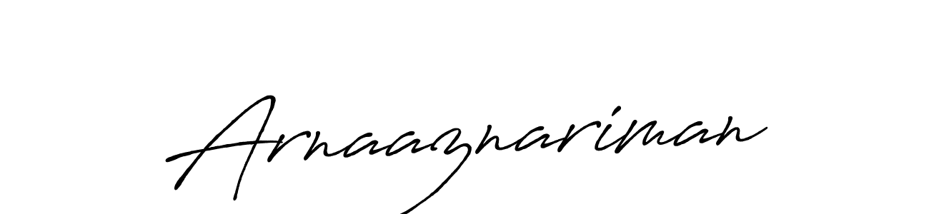 It looks lik you need a new signature style for name Arnaaznariman. Design unique handwritten (Antro_Vectra_Bolder) signature with our free signature maker in just a few clicks. Arnaaznariman signature style 7 images and pictures png
