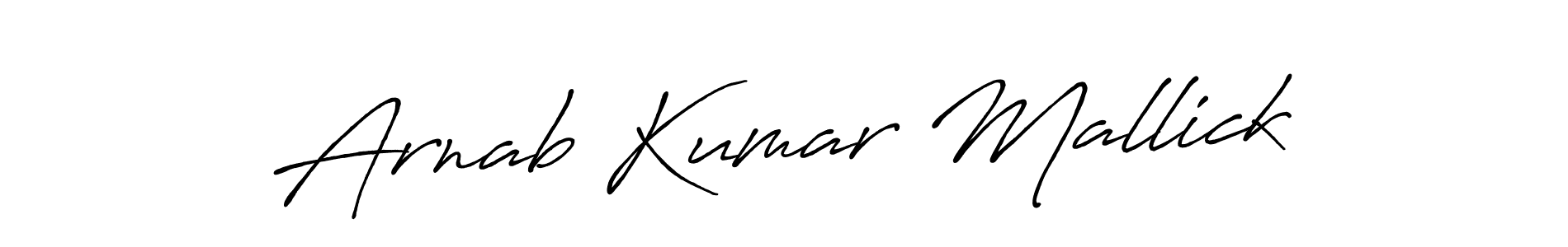 It looks lik you need a new signature style for name Arnab Kumar Mallick. Design unique handwritten (Antro_Vectra_Bolder) signature with our free signature maker in just a few clicks. Arnab Kumar Mallick signature style 7 images and pictures png