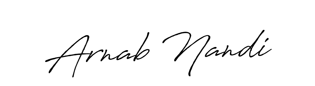 Make a beautiful signature design for name Arnab Nandi. Use this online signature maker to create a handwritten signature for free. Arnab Nandi signature style 7 images and pictures png