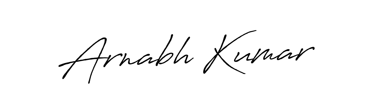 It looks lik you need a new signature style for name Arnabh Kumar. Design unique handwritten (Antro_Vectra_Bolder) signature with our free signature maker in just a few clicks. Arnabh Kumar signature style 7 images and pictures png