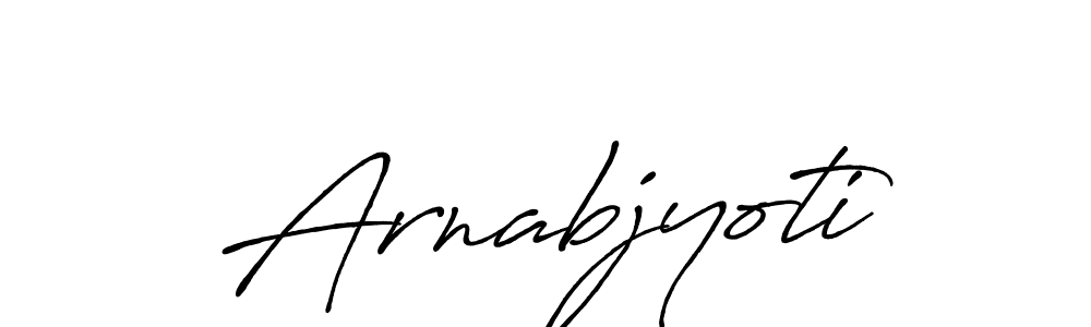 Also we have Arnabjyoti name is the best signature style. Create professional handwritten signature collection using Antro_Vectra_Bolder autograph style. Arnabjyoti signature style 7 images and pictures png