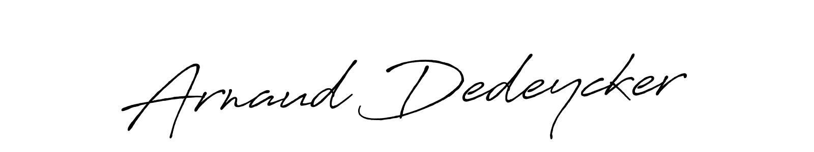 Use a signature maker to create a handwritten signature online. With this signature software, you can design (Antro_Vectra_Bolder) your own signature for name Arnaud Dedeycker. Arnaud Dedeycker signature style 7 images and pictures png