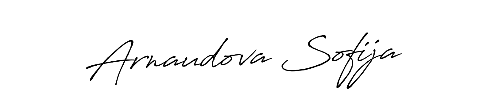 Also You can easily find your signature by using the search form. We will create Arnaudova Sofija name handwritten signature images for you free of cost using Antro_Vectra_Bolder sign style. Arnaudova Sofija signature style 7 images and pictures png