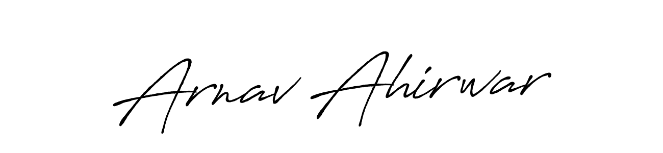 Here are the top 10 professional signature styles for the name Arnav Ahirwar. These are the best autograph styles you can use for your name. Arnav Ahirwar signature style 7 images and pictures png
