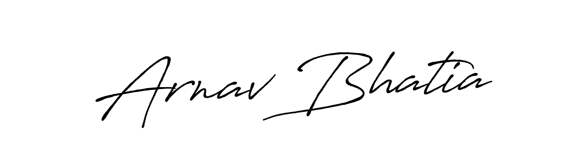 Similarly Antro_Vectra_Bolder is the best handwritten signature design. Signature creator online .You can use it as an online autograph creator for name Arnav Bhatia. Arnav Bhatia signature style 7 images and pictures png