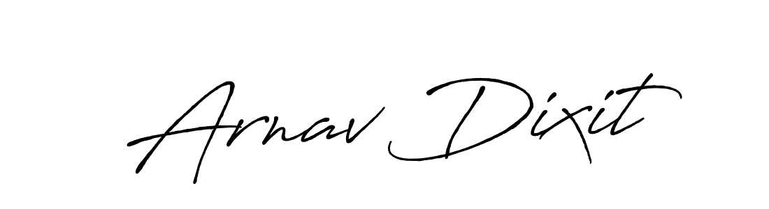 How to make Arnav Dixit signature? Antro_Vectra_Bolder is a professional autograph style. Create handwritten signature for Arnav Dixit name. Arnav Dixit signature style 7 images and pictures png