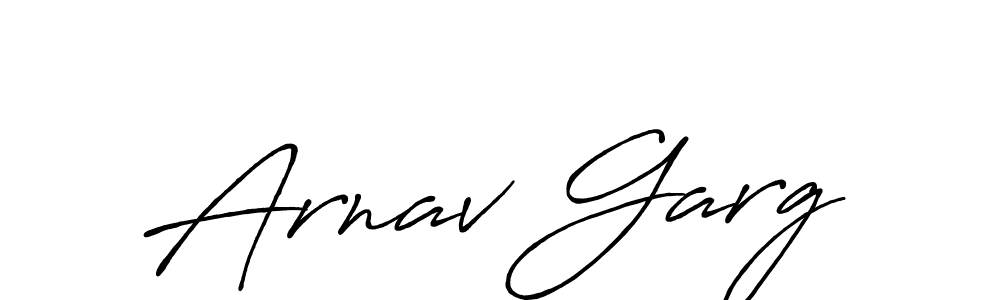 Also we have Arnav Garg name is the best signature style. Create professional handwritten signature collection using Antro_Vectra_Bolder autograph style. Arnav Garg signature style 7 images and pictures png