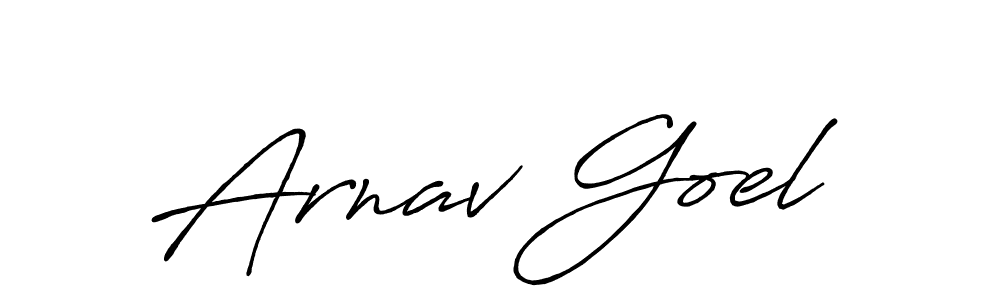 Similarly Antro_Vectra_Bolder is the best handwritten signature design. Signature creator online .You can use it as an online autograph creator for name Arnav Goel. Arnav Goel signature style 7 images and pictures png