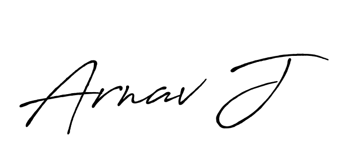 Also we have Arnav J name is the best signature style. Create professional handwritten signature collection using Antro_Vectra_Bolder autograph style. Arnav J signature style 7 images and pictures png