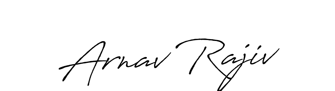 The best way (Antro_Vectra_Bolder) to make a short signature is to pick only two or three words in your name. The name Arnav Rajiv include a total of six letters. For converting this name. Arnav Rajiv signature style 7 images and pictures png