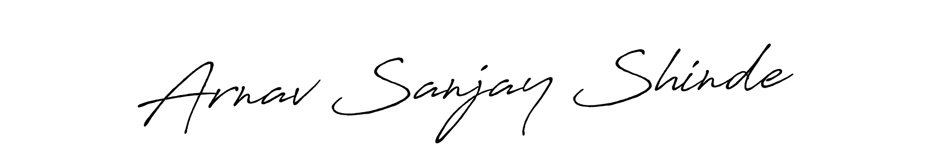 Best and Professional Signature Style for Arnav Sanjay Shinde. Antro_Vectra_Bolder Best Signature Style Collection. Arnav Sanjay Shinde signature style 7 images and pictures png