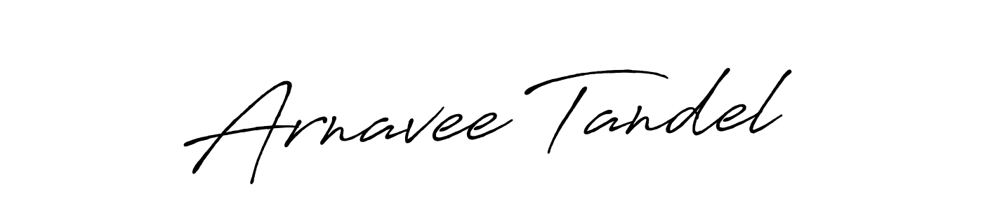 You can use this online signature creator to create a handwritten signature for the name Arnavee Tandel. This is the best online autograph maker. Arnavee Tandel signature style 7 images and pictures png