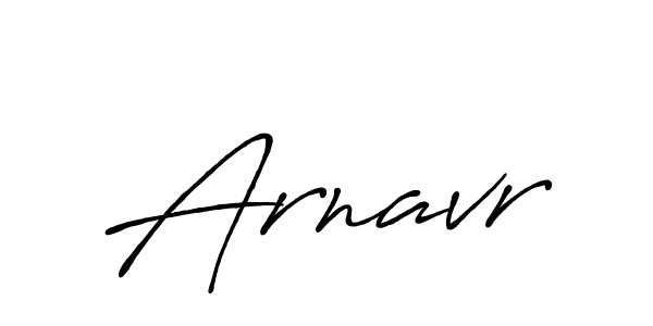 How to make Arnavr name signature. Use Antro_Vectra_Bolder style for creating short signs online. This is the latest handwritten sign. Arnavr signature style 7 images and pictures png