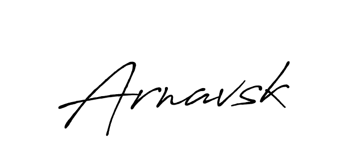 Create a beautiful signature design for name Arnavsk. With this signature (Antro_Vectra_Bolder) fonts, you can make a handwritten signature for free. Arnavsk signature style 7 images and pictures png