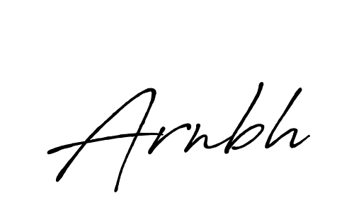 How to make Arnbh signature? Antro_Vectra_Bolder is a professional autograph style. Create handwritten signature for Arnbh name. Arnbh signature style 7 images and pictures png