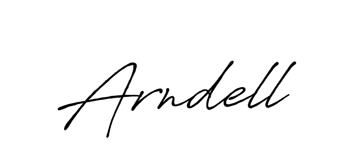 How to make Arndell name signature. Use Antro_Vectra_Bolder style for creating short signs online. This is the latest handwritten sign. Arndell signature style 7 images and pictures png