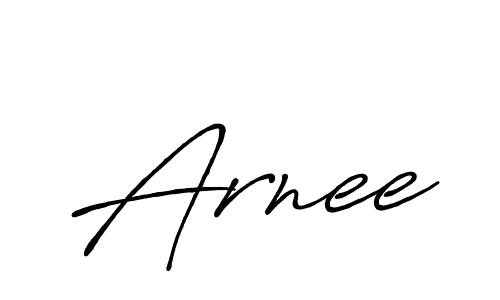 Create a beautiful signature design for name Arnee. With this signature (Antro_Vectra_Bolder) fonts, you can make a handwritten signature for free. Arnee signature style 7 images and pictures png