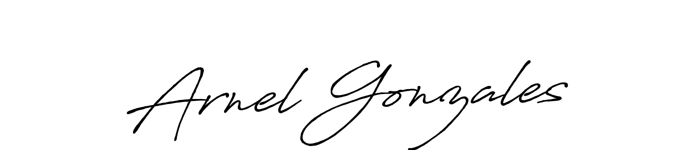 How to make Arnel Gonzales signature? Antro_Vectra_Bolder is a professional autograph style. Create handwritten signature for Arnel Gonzales name. Arnel Gonzales signature style 7 images and pictures png