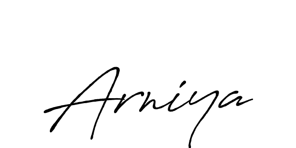 Once you've used our free online signature maker to create your best signature Antro_Vectra_Bolder style, it's time to enjoy all of the benefits that Arniya name signing documents. Arniya signature style 7 images and pictures png