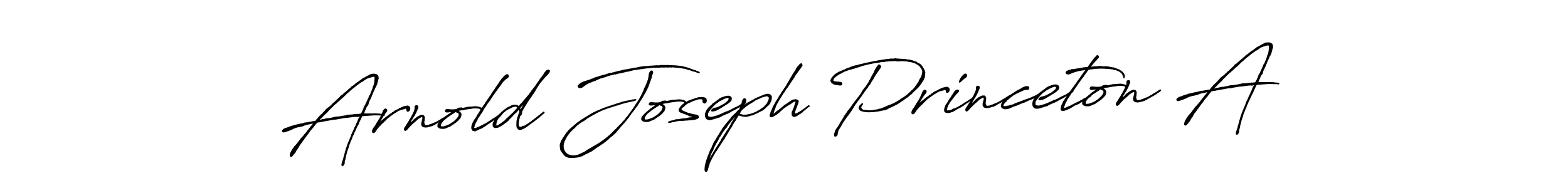 Create a beautiful signature design for name Arnold Joseph Princeton A. With this signature (Antro_Vectra_Bolder) fonts, you can make a handwritten signature for free. Arnold Joseph Princeton A signature style 7 images and pictures png