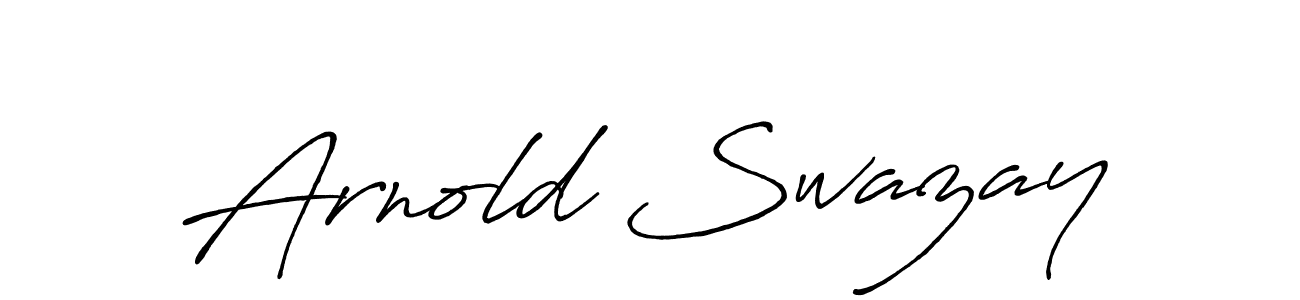 Antro_Vectra_Bolder is a professional signature style that is perfect for those who want to add a touch of class to their signature. It is also a great choice for those who want to make their signature more unique. Get Arnold Swazay name to fancy signature for free. Arnold Swazay signature style 7 images and pictures png