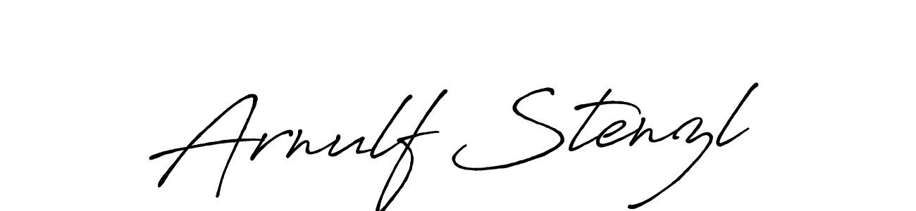 It looks lik you need a new signature style for name Arnulf Stenzl. Design unique handwritten (Antro_Vectra_Bolder) signature with our free signature maker in just a few clicks. Arnulf Stenzl signature style 7 images and pictures png