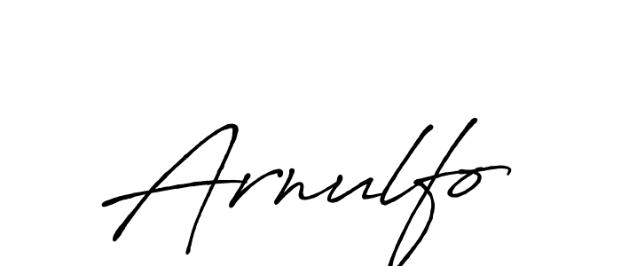 Create a beautiful signature design for name Arnulfo. With this signature (Antro_Vectra_Bolder) fonts, you can make a handwritten signature for free. Arnulfo signature style 7 images and pictures png