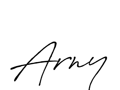 Also we have Arny name is the best signature style. Create professional handwritten signature collection using Antro_Vectra_Bolder autograph style. Arny signature style 7 images and pictures png