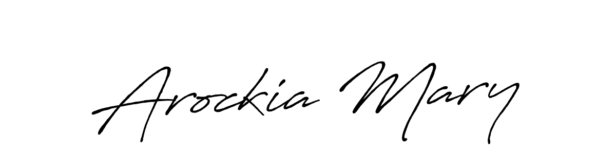 Also You can easily find your signature by using the search form. We will create Arockia Mary name handwritten signature images for you free of cost using Antro_Vectra_Bolder sign style. Arockia Mary signature style 7 images and pictures png