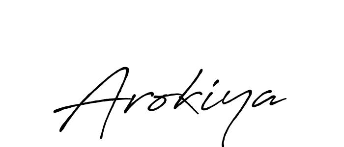 It looks lik you need a new signature style for name Arokiya. Design unique handwritten (Antro_Vectra_Bolder) signature with our free signature maker in just a few clicks. Arokiya signature style 7 images and pictures png