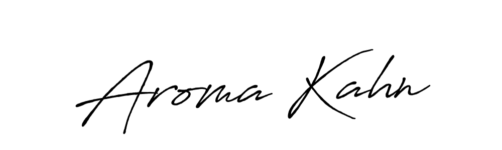 How to Draw Aroma Kahn signature style? Antro_Vectra_Bolder is a latest design signature styles for name Aroma Kahn. Aroma Kahn signature style 7 images and pictures png
