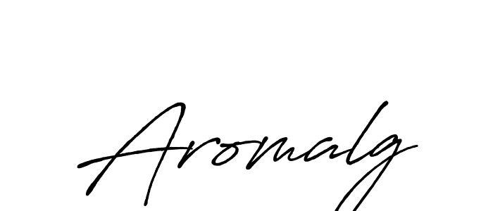 Best and Professional Signature Style for Aromalg. Antro_Vectra_Bolder Best Signature Style Collection. Aromalg signature style 7 images and pictures png