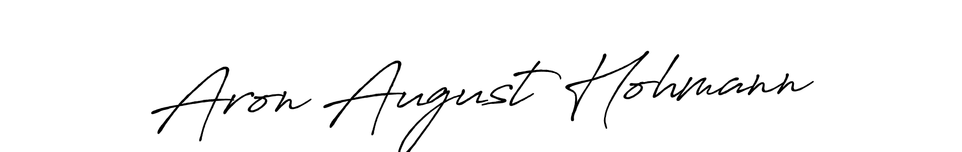 How to Draw Aron August Hohmann signature style? Antro_Vectra_Bolder is a latest design signature styles for name Aron August Hohmann. Aron August Hohmann signature style 7 images and pictures png
