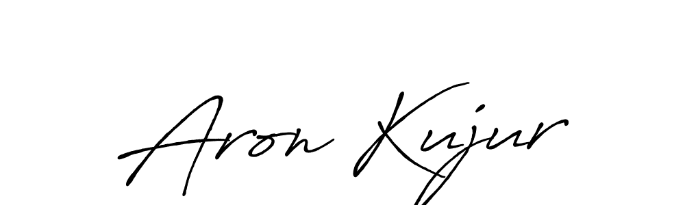 Make a beautiful signature design for name Aron Kujur. Use this online signature maker to create a handwritten signature for free. Aron Kujur signature style 7 images and pictures png