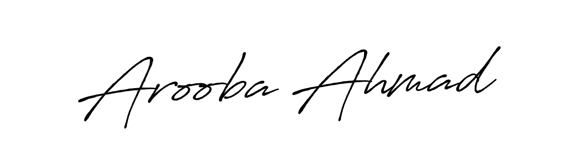 You can use this online signature creator to create a handwritten signature for the name Arooba Ahmad. This is the best online autograph maker. Arooba Ahmad signature style 7 images and pictures png