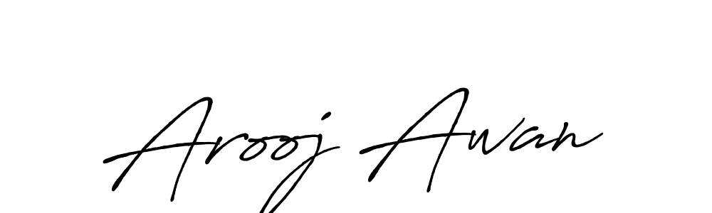 if you are searching for the best signature style for your name Arooj Awan. so please give up your signature search. here we have designed multiple signature styles  using Antro_Vectra_Bolder. Arooj Awan signature style 7 images and pictures png