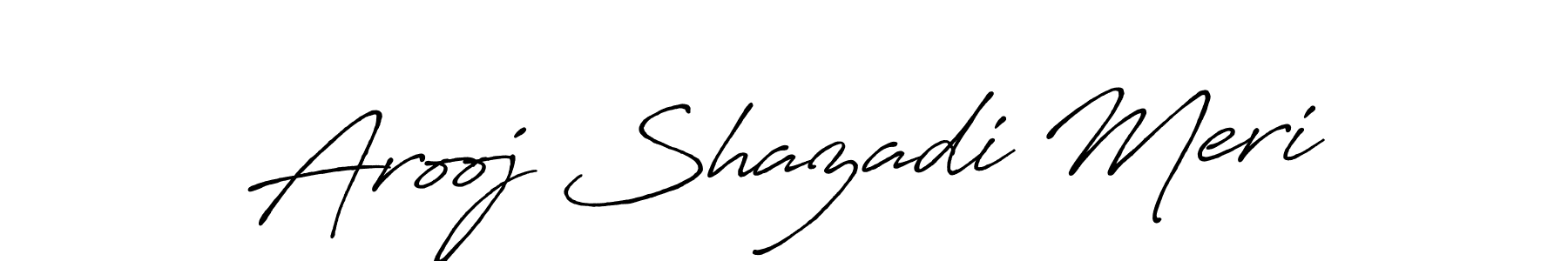 See photos of Arooj Shazadi Meri official signature by Spectra . Check more albums & portfolios. Read reviews & check more about Antro_Vectra_Bolder font. Arooj Shazadi Meri signature style 7 images and pictures png