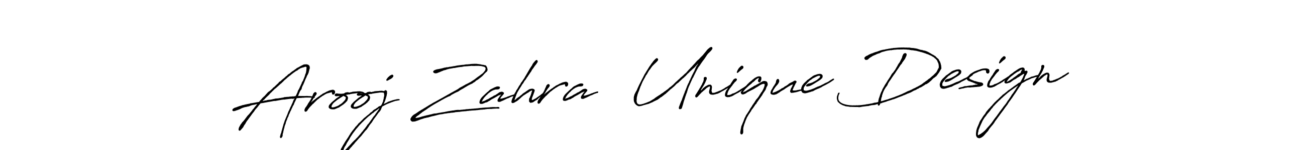 How to Draw Arooj Zahra  Unique Design signature style? Antro_Vectra_Bolder is a latest design signature styles for name Arooj Zahra  Unique Design. Arooj Zahra  Unique Design signature style 7 images and pictures png