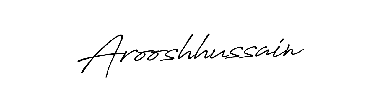 You can use this online signature creator to create a handwritten signature for the name Arooshhussain. This is the best online autograph maker. Arooshhussain signature style 7 images and pictures png