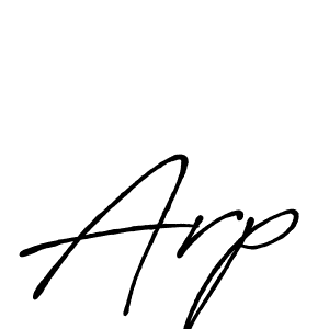 Arp stylish signature style. Best Handwritten Sign (Antro_Vectra_Bolder) for my name. Handwritten Signature Collection Ideas for my name Arp. Arp signature style 7 images and pictures png