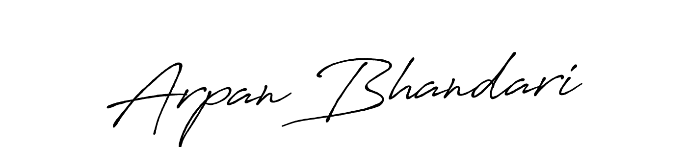 if you are searching for the best signature style for your name Arpan Bhandari. so please give up your signature search. here we have designed multiple signature styles  using Antro_Vectra_Bolder. Arpan Bhandari signature style 7 images and pictures png