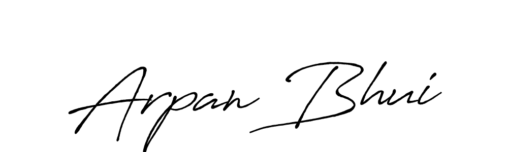 You should practise on your own different ways (Antro_Vectra_Bolder) to write your name (Arpan Bhui) in signature. don't let someone else do it for you. Arpan Bhui signature style 7 images and pictures png