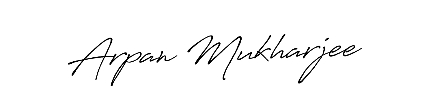 Also You can easily find your signature by using the search form. We will create Arpan Mukharjee name handwritten signature images for you free of cost using Antro_Vectra_Bolder sign style. Arpan Mukharjee signature style 7 images and pictures png