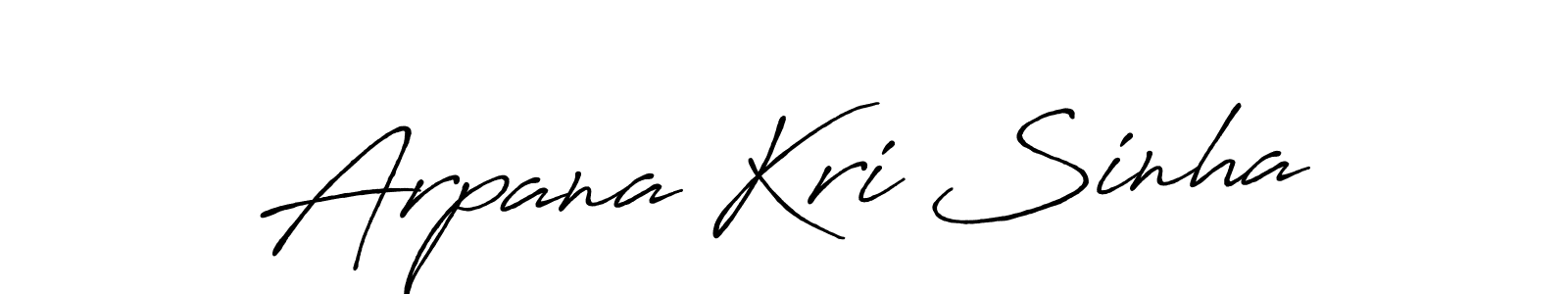 It looks lik you need a new signature style for name Arpana Kri Sinha. Design unique handwritten (Antro_Vectra_Bolder) signature with our free signature maker in just a few clicks. Arpana Kri Sinha signature style 7 images and pictures png