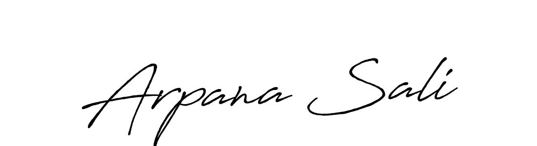 This is the best signature style for the Arpana Sali name. Also you like these signature font (Antro_Vectra_Bolder). Mix name signature. Arpana Sali signature style 7 images and pictures png