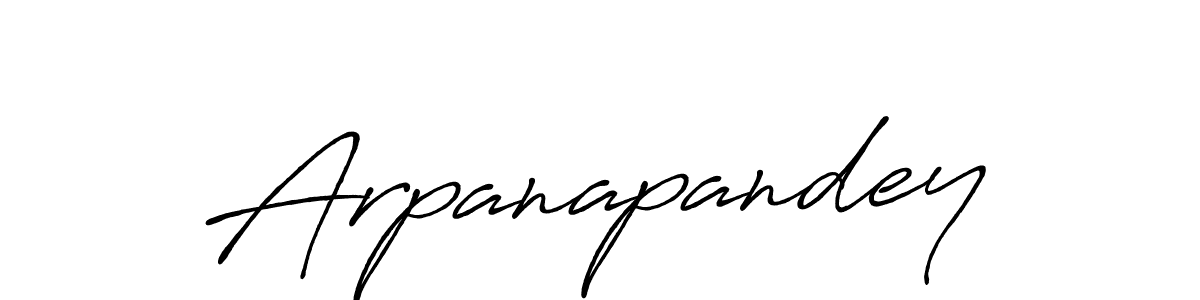 Also we have Arpanapandey name is the best signature style. Create professional handwritten signature collection using Antro_Vectra_Bolder autograph style. Arpanapandey signature style 7 images and pictures png