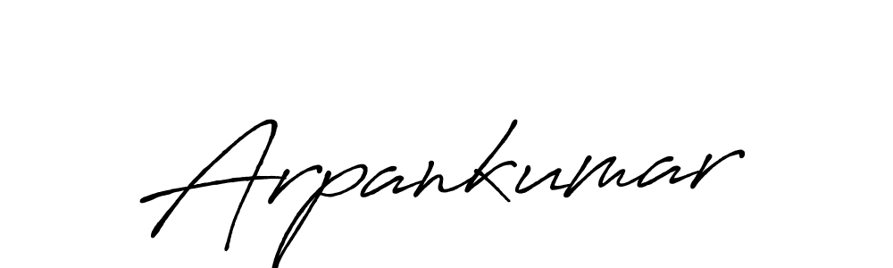 Make a beautiful signature design for name Arpankumar. With this signature (Antro_Vectra_Bolder) style, you can create a handwritten signature for free. Arpankumar signature style 7 images and pictures png