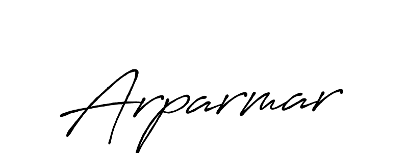 It looks lik you need a new signature style for name Arparmar. Design unique handwritten (Antro_Vectra_Bolder) signature with our free signature maker in just a few clicks. Arparmar signature style 7 images and pictures png