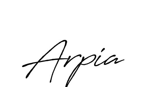 The best way (Antro_Vectra_Bolder) to make a short signature is to pick only two or three words in your name. The name Arpia include a total of six letters. For converting this name. Arpia signature style 7 images and pictures png